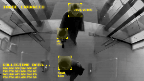 FootfallCam People Counting System - AI Image Processing