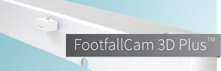 Footfallcam 3D Plus, people counting, people counter, footfall counter