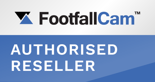 FootfallCam-Abzeichen für autorisierte Verkäufer