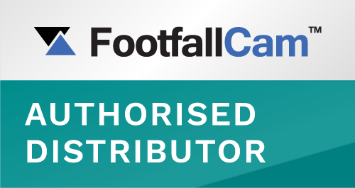 FootfallCam - Distintivo del distributore