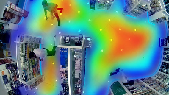 What is in-store heatmap?