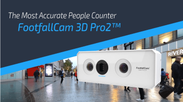 FootfallCam 人流量統計 系統 -  FootfallCam 3D Pro2 產品展示區