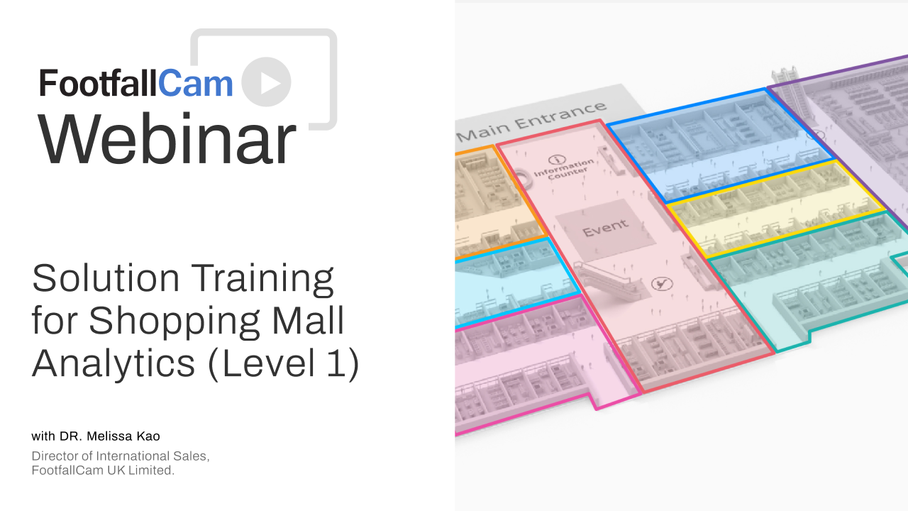 FootfallCam Contagem de Pessoas Sistema - FootfallCam Shopping Malls Solution Training (Nível 1)