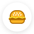 Icono de comida rápida