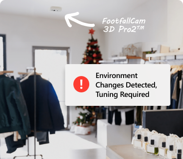 FootfallCam عد الأشخاص. النظام - وقت تشغيل الخدمة