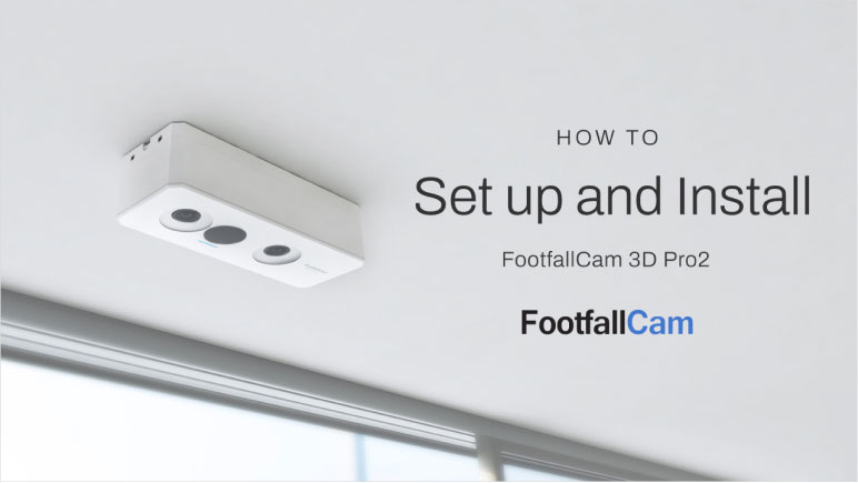 FootfallCam 3D Pro2 - Miniatura de vídeo fácil de configurar