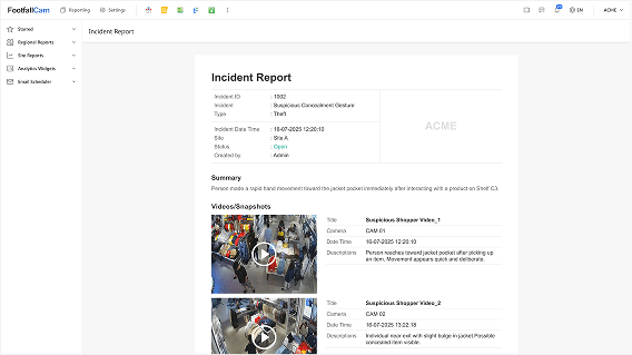 Smart Incident Reporting