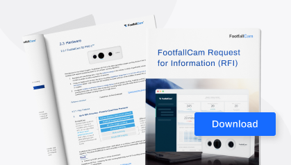 FootfallCam 人流量統計 零售店系統 - 資訊請求 (RFI)