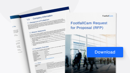 FootfallCam People Counting Sistema para Tiendas Minoristas - Solicitud de Propuesta (RFP)