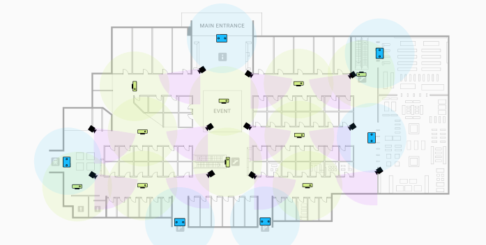 Floorplan for Mixed-Generation Camera Estate