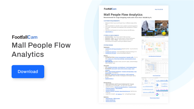 People Flow Analytics for Shopping Centres - Interested to Learn More?