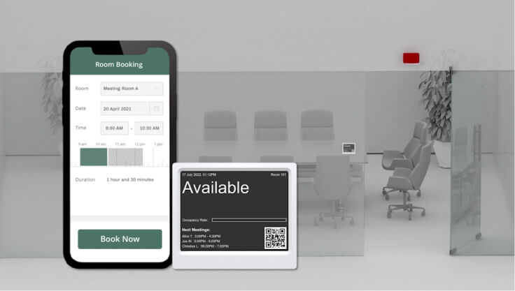 FootfallCam People Counting System - Meeting Room Booking