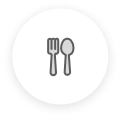 Symbol – Cafeteria-Verkehrsmanagement