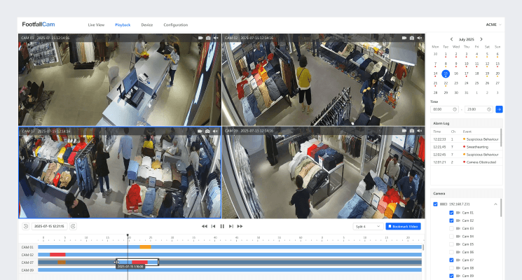 FootfallCam Verify with Evidence