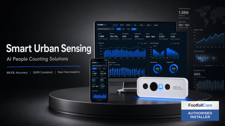 Smart Urban Sensing - FootfallCam Reseller