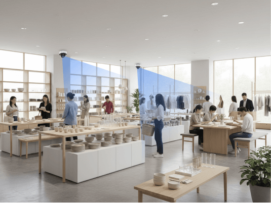 Use Cases for Large Retail Store Interior