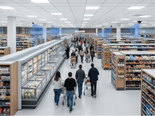 Use Cases for Supermarket Interior