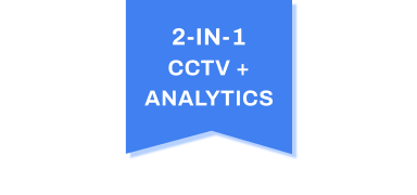2in1 CCTV Analytics Badge