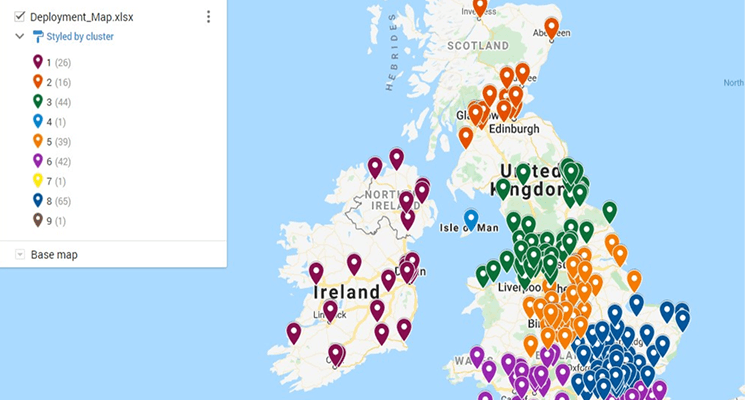 FootfallCam Installation At Scale