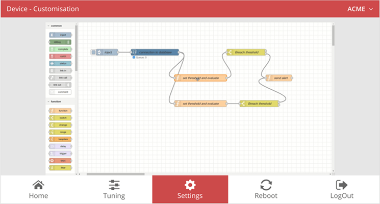 FootfallCam Low-Code Programmability