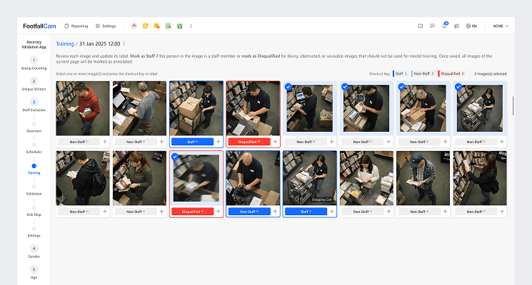 FootfallCam Explainable & Verifiable Accuracy