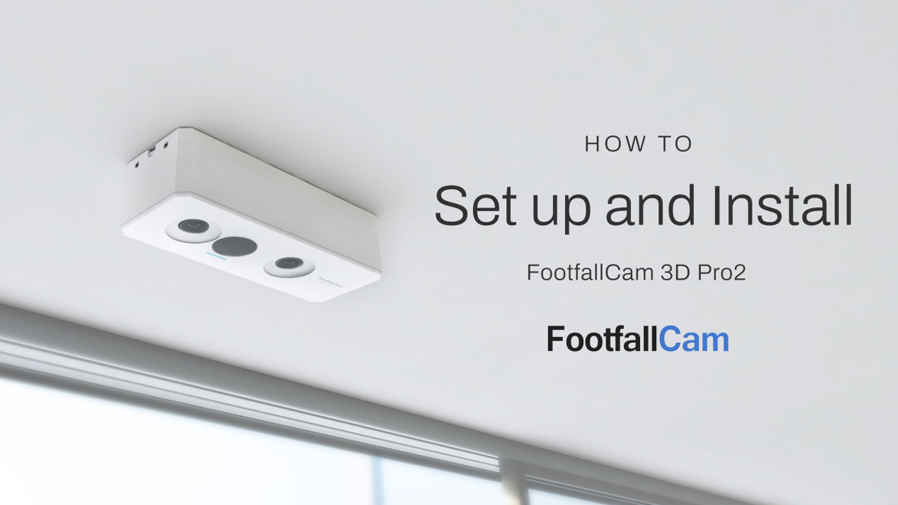 FootfallCam 3D Pro2 - Легко настроить