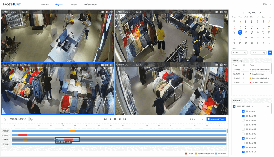 Footfallcam Centroid - CCTV + Security Surveillance