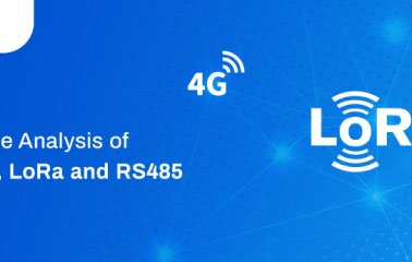 이더넷, 4G, LoRa 및 RS485 연결 비교