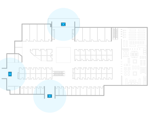 High-Ceiling or Open-Area Deployment