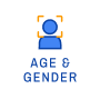 FootfallCam Metrics Icon - Age Gender