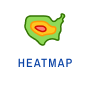FootfallCam Metrics Icon - Heatmap