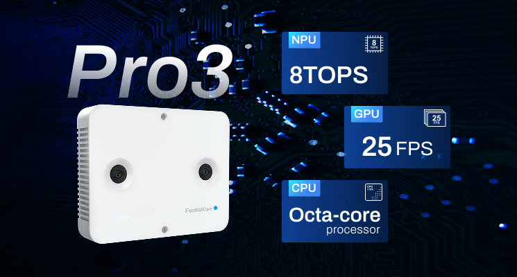 FootfallCam Multi-Processor Parallel Compute Engine