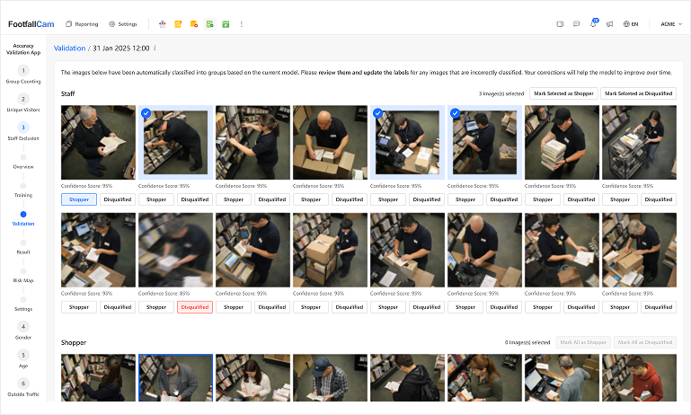 Validation Workspace