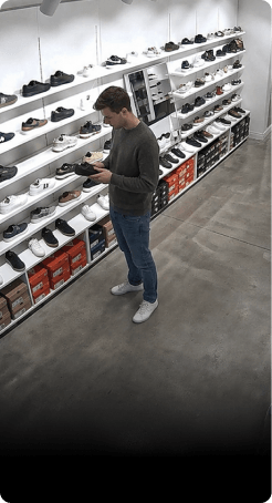 FootfallCam Deep Product Interaction