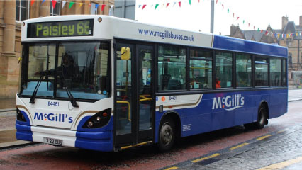 사례 연구 #2 McGills Bus Services, 영국
