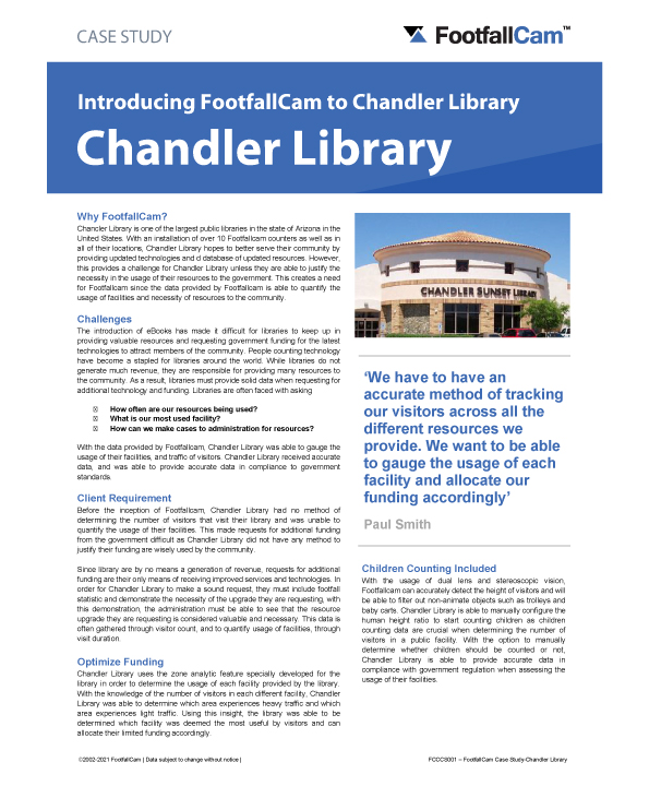 Logotipo de la biblioteca de Chandler