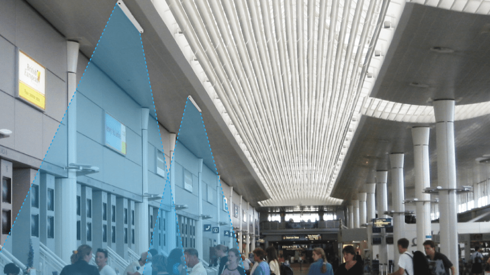 3D estendi il poster dell'aeroporto bambino