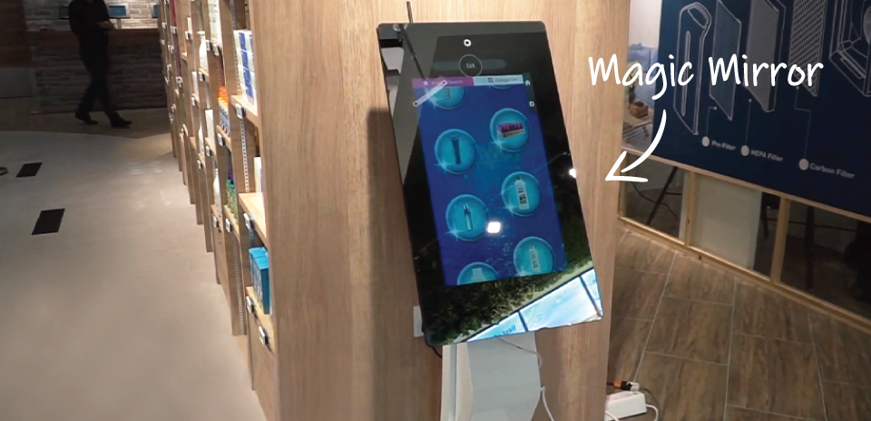 FootfallCam 3D Max - In-Store Kiosk Integration
