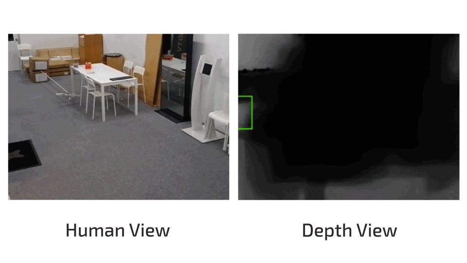 FootfallCam 3D Mini - Trabajar en la oscuridad