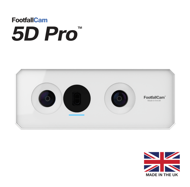 FootfallCam 5D Pro - 正面図