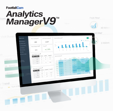 برنامج FootfallCam Analytics Manager V9