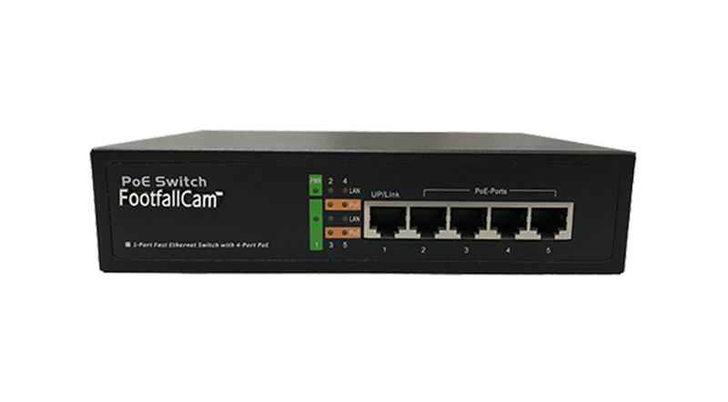 Switch PoE FootfallCam