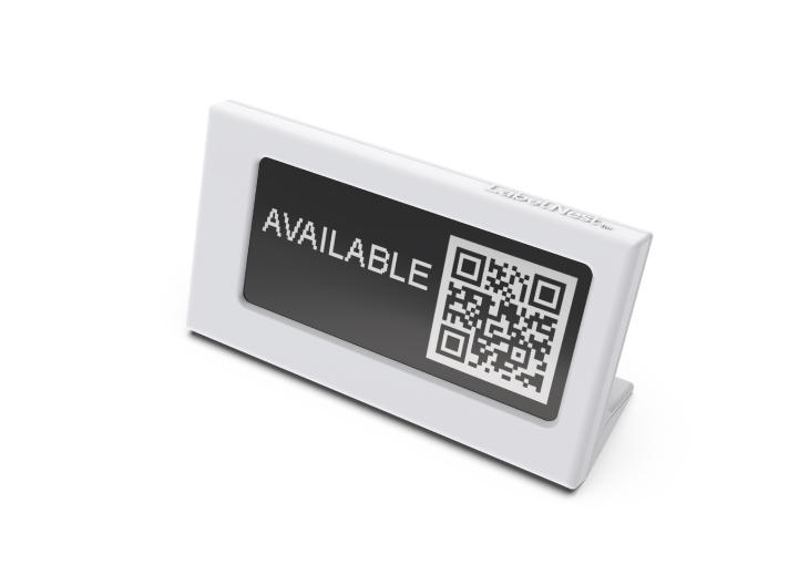 FootfallCam Desk Tag - Vista frontale