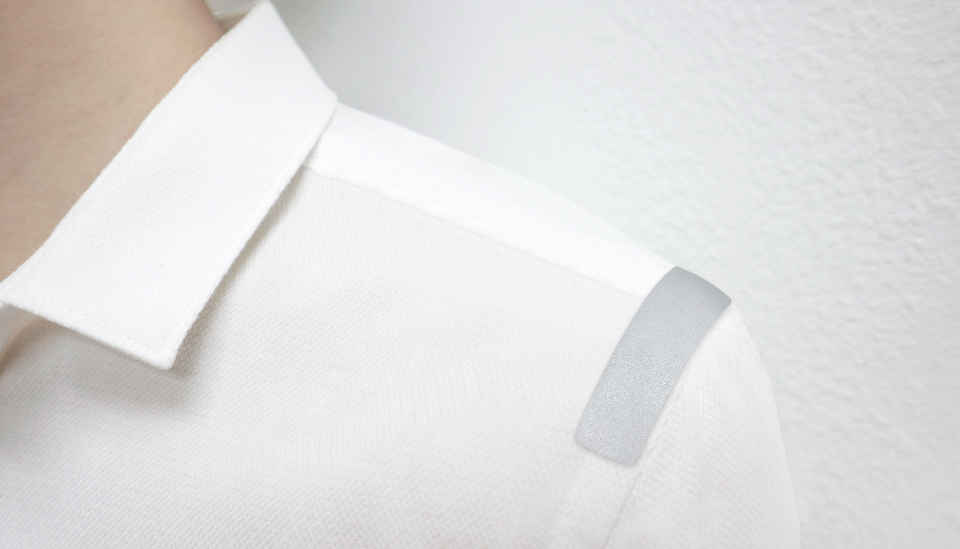 FootfallCam Fabric Staff Tag - Staff Exclusion Using Time-of-Flight Technology