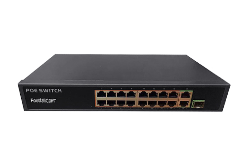 FootfallCam Poe Switch Spécification - 16 ports