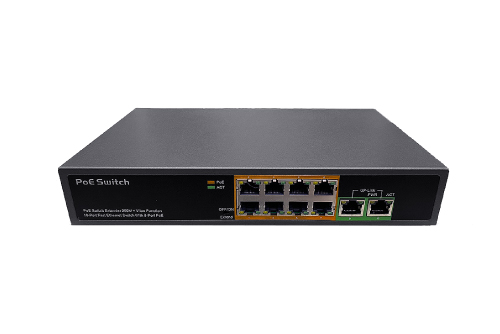 FootfallCam Poe Switch 仕様 - 8 ポート