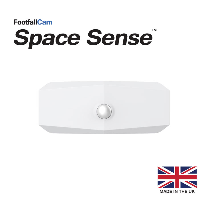 FootfallCam Space Sense - 正視圖