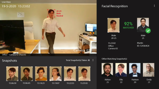 FootfallCam - Facial Attributes