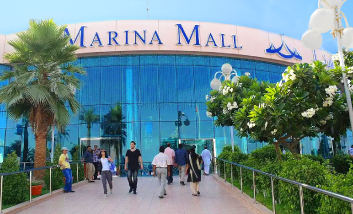 Personenzählung - Marina-Mall