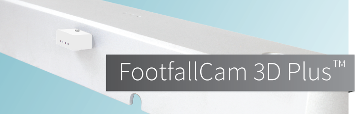 Footfallcam 3D Plus, people counting, people countercontador de pasos